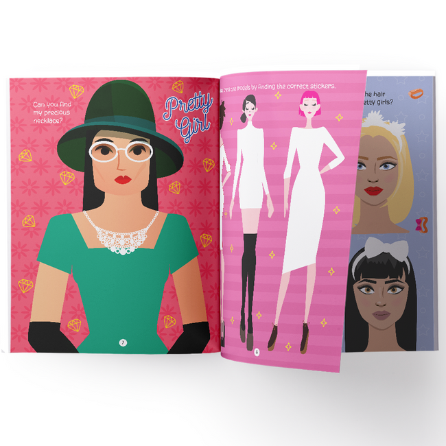 My First Sticker Book of Fashion | Fashion & Style Activity Book for Kids Ages 3+, Includes 4 Sheets of Stickers