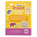 My First Travel Sticker Book | 16-Page World Landmarks & Countries Activity & Sticker Book for Kids Ages 3+, Includes 4 Sheets of Stickers
