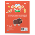 My First Animals Sticker Book for Kids Ages 3+ | Learn About Animals with 16 Pages + 8 Sticker Sheets | Educational & Engaging I Fun Preschool Activity Book by Majestic Book Club