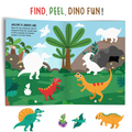 My First Sticker Book of Dinosaurs | 24-Page Dinosaur Activity & Sticker Book for Kids Ages 3+, Includes 4 Sheets of Stickers