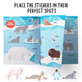 My First Animals Sticker Book for Kids Ages 3+ | Learn About Animals with 16 Pages + 8 Sticker Sheets | Educational & Engaging I Fun Preschool Activity Book by Majestic Book Club