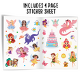 My First Fantastic Fairy Sticker Book | Fairy Fantasy Activity Book for Kids Ages 3+, Includes 4 Sheets of Stickers