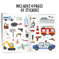 My First Sticker Book of Professions | 16-Page Career & Community Helpers Activity & Sticker Book for Kids Ages 3+, Includes 4 Sheets of Stickers