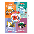 My First 100 Illustrated Flashcards: Transport - Embark on exciting Journeys with Colourful Illustrations of Land, sea, and air Transport, Sparking Imagination and Early Learning in Toddlers.