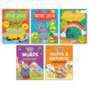 English and Hindi Words and Sentences writing Books (5 Books set)