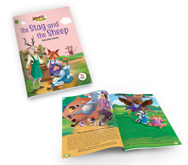 Aesop's Fables 8 Story Book Set (English)